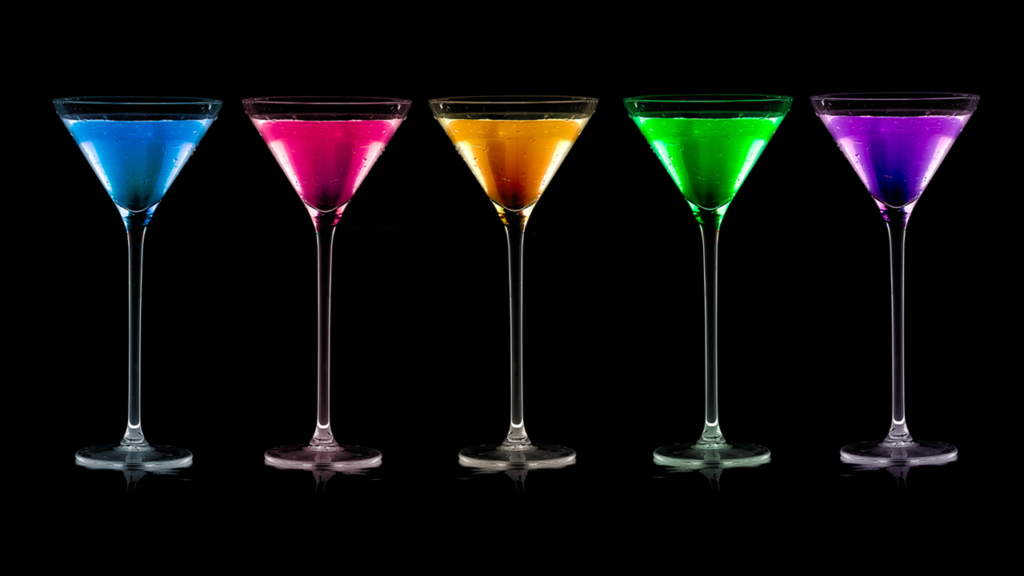 Brandtini color association drinks